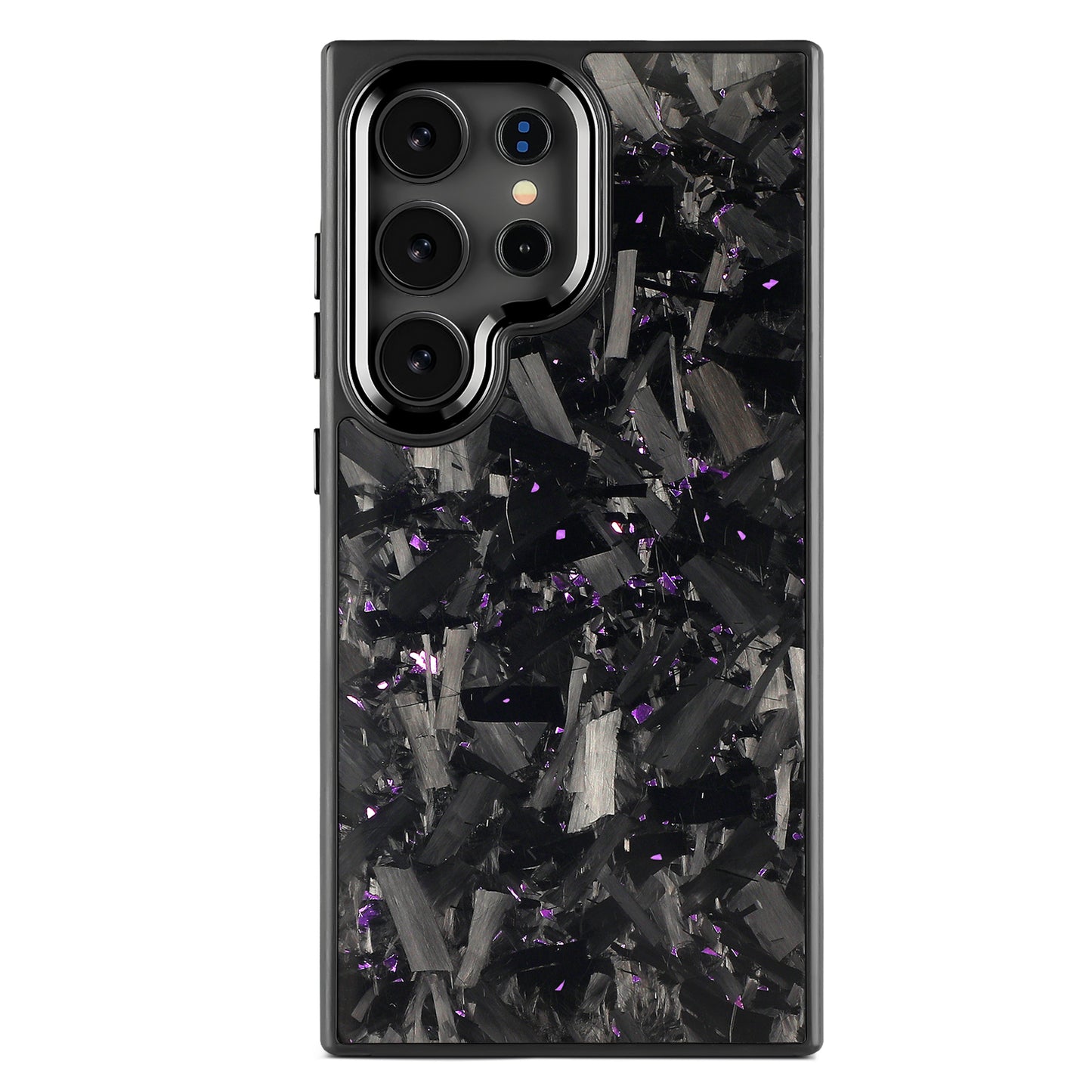 Samsung Large Forged Carbon Flakes Case EVO |MagSafe| Amethyst