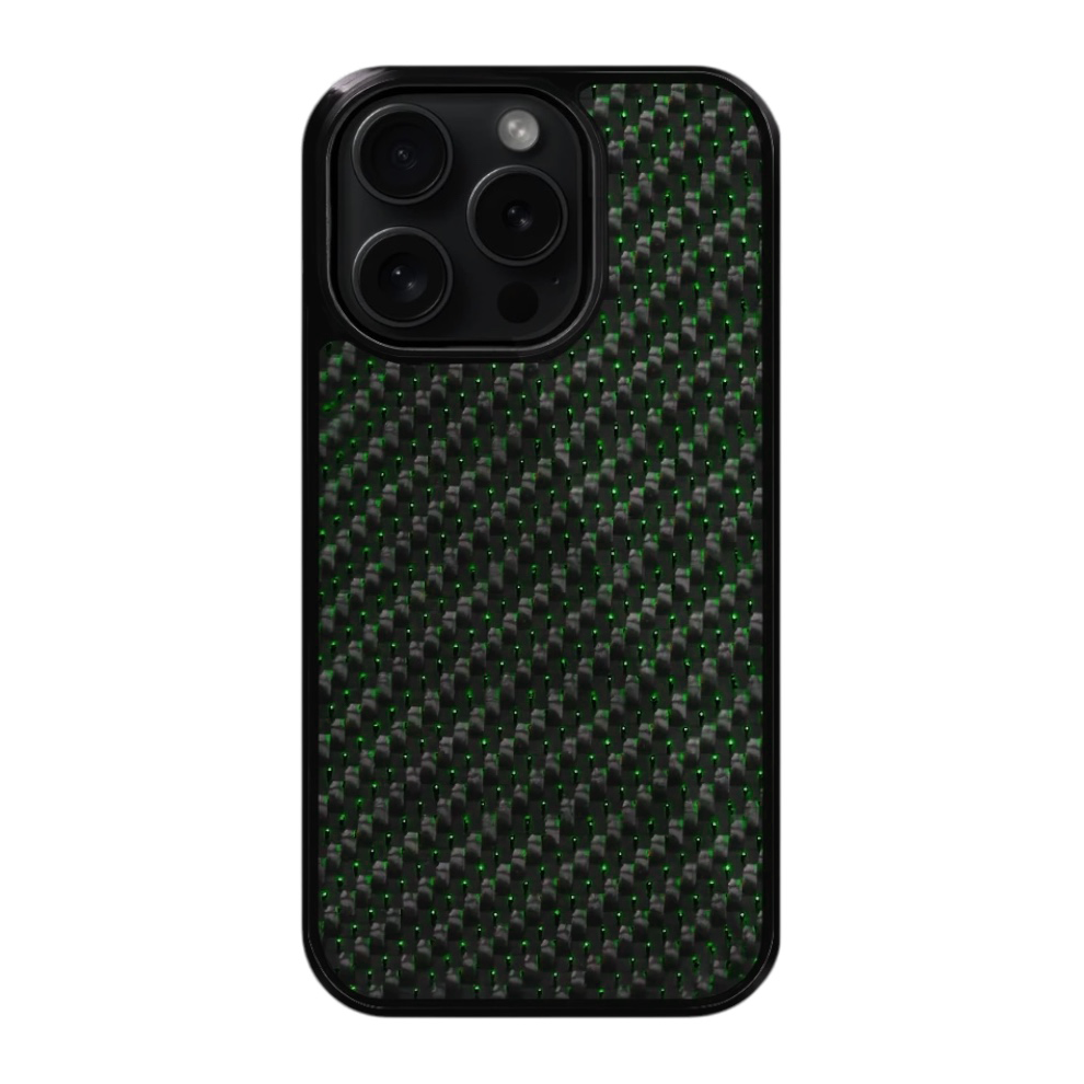 iPhone Carbon Fiber Case FLEX | Emerald