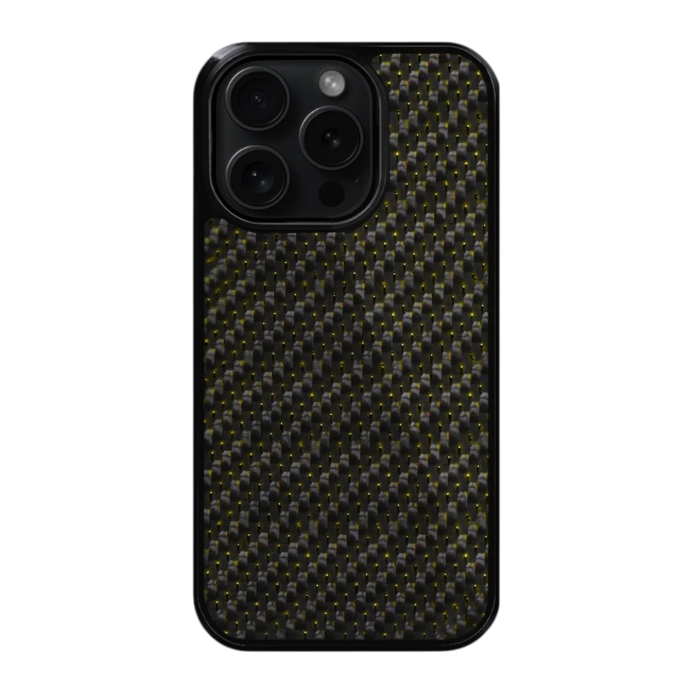 iPhone Carbon Fiber Case FLEX |MagSafe| Gold