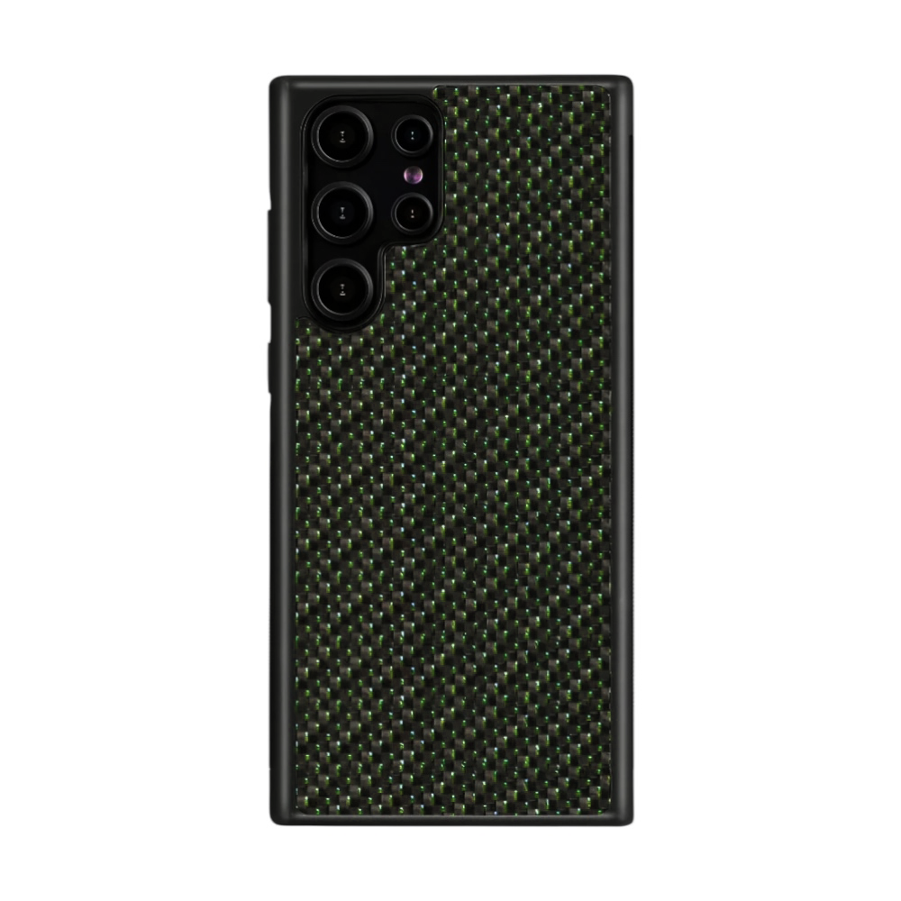 Samsung Carbon Fiber Case FLEX |MagSafe| Emerald
