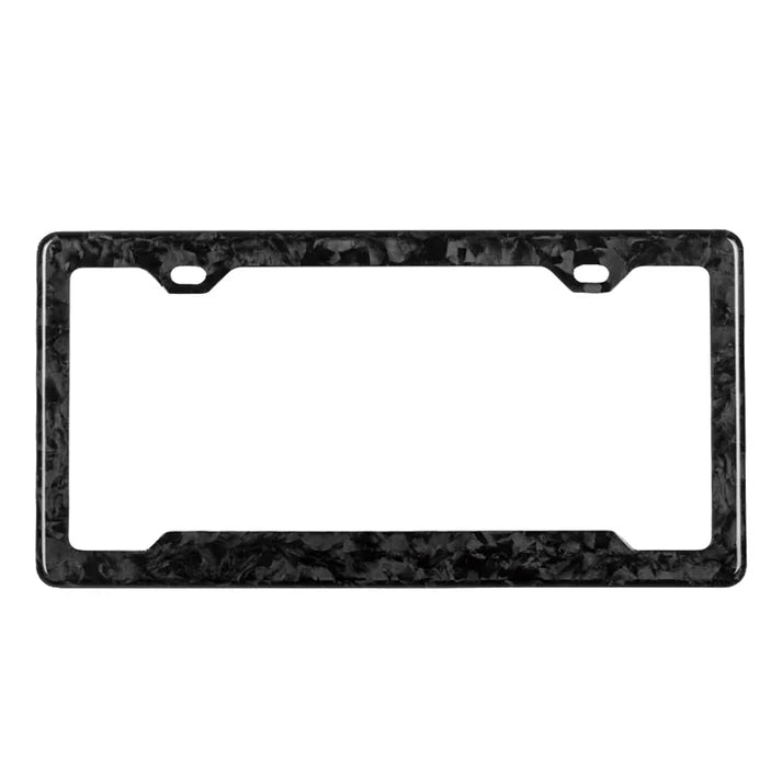 Forged Carbon License Plate | Obsidian