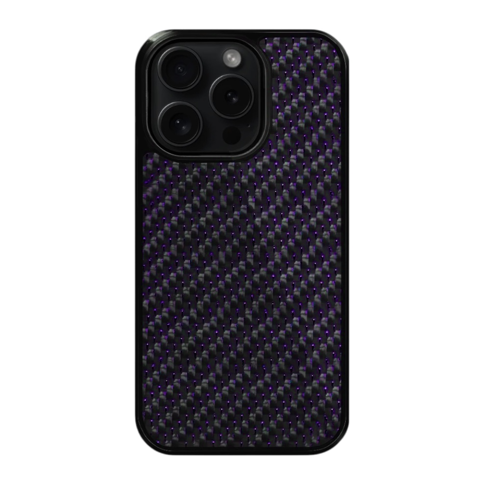 iPhone Carbon Fiber Case FLEX |MagSafe| Amethyst