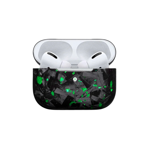 Forged Carbon AirPods Case | Emerald