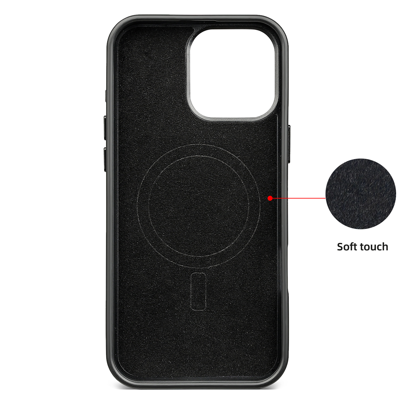 iPhone Small Forged Carbon Flakes Case EVO |MagSafe| Silver