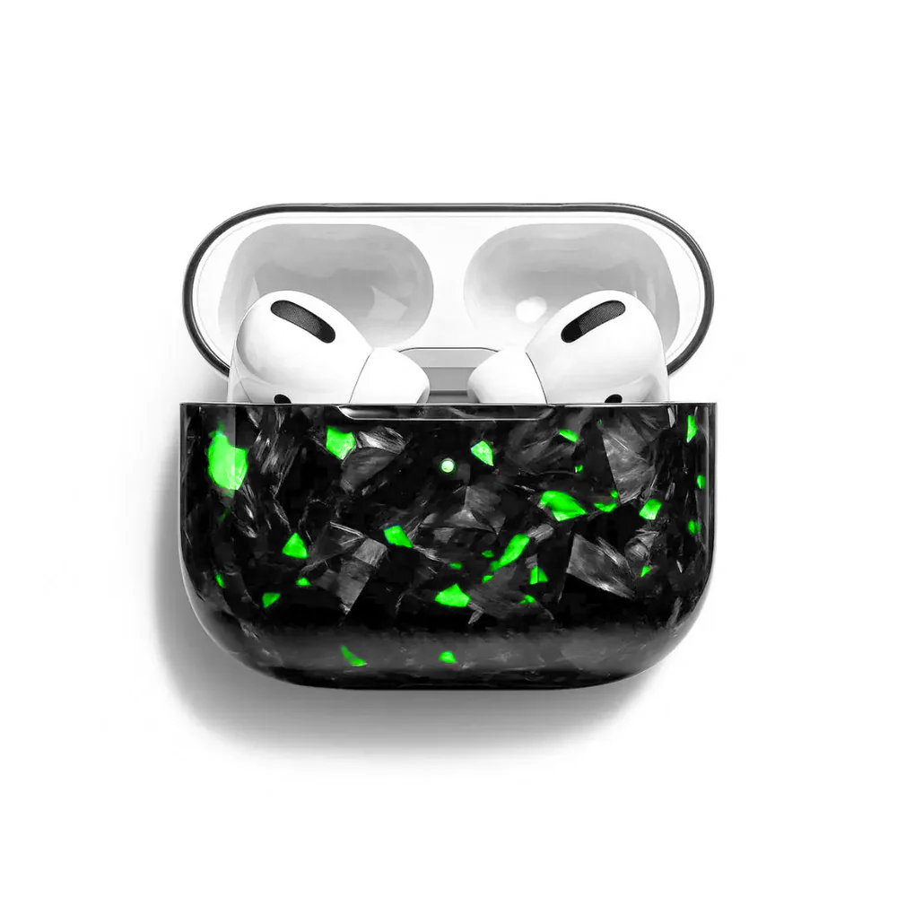 Forged Carbon AirPods Case | Emerald