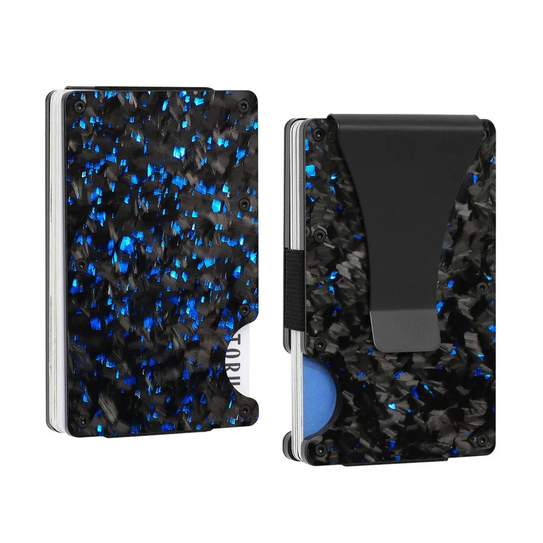 Forged Carbon Card Holder | Sapphire
