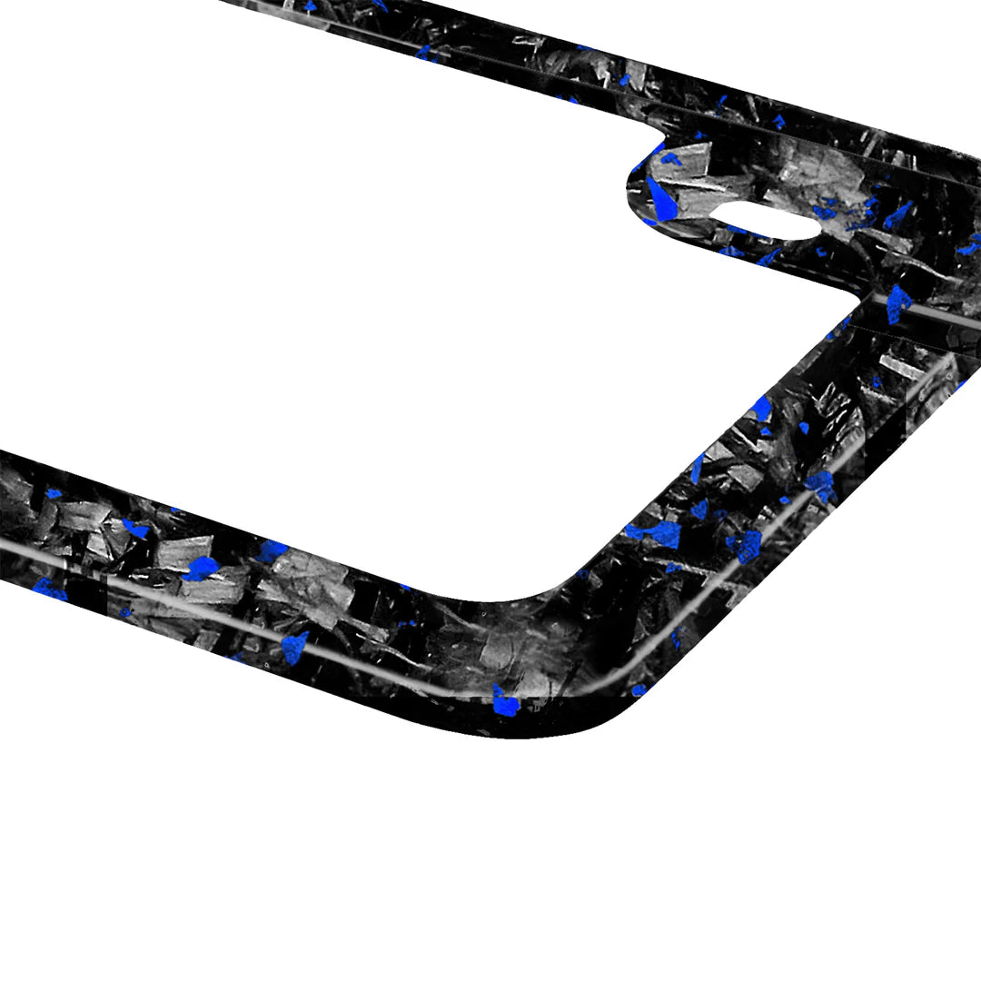 Forged Carbon Motorcycle License Plate | Sapphire