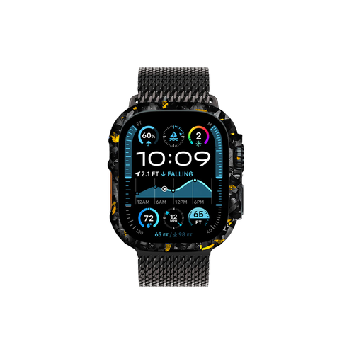 Apple Watch Forged Carbon Case | Gold