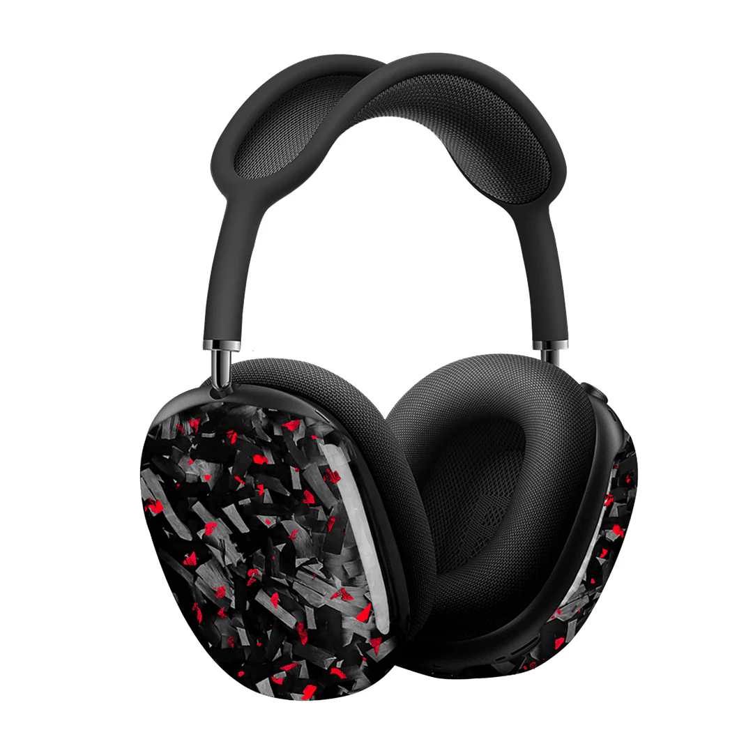 Forged Carbon AirPods Max Case | Ruby