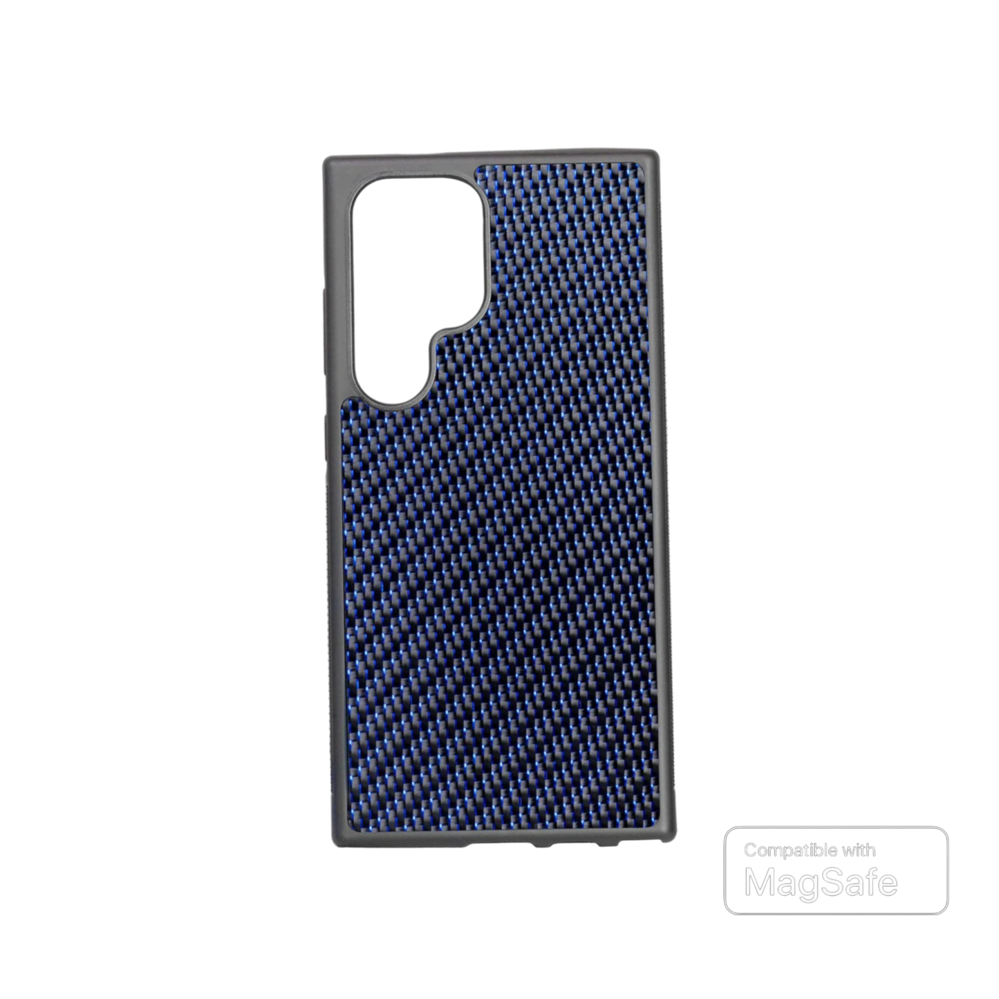 Samsung Carbon Fiber Magsafe Case - Sapphire