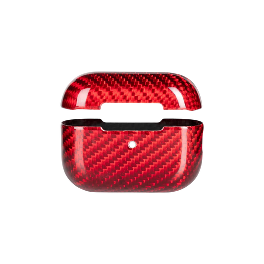 Carbon Fiber AirPods Case - Ruby