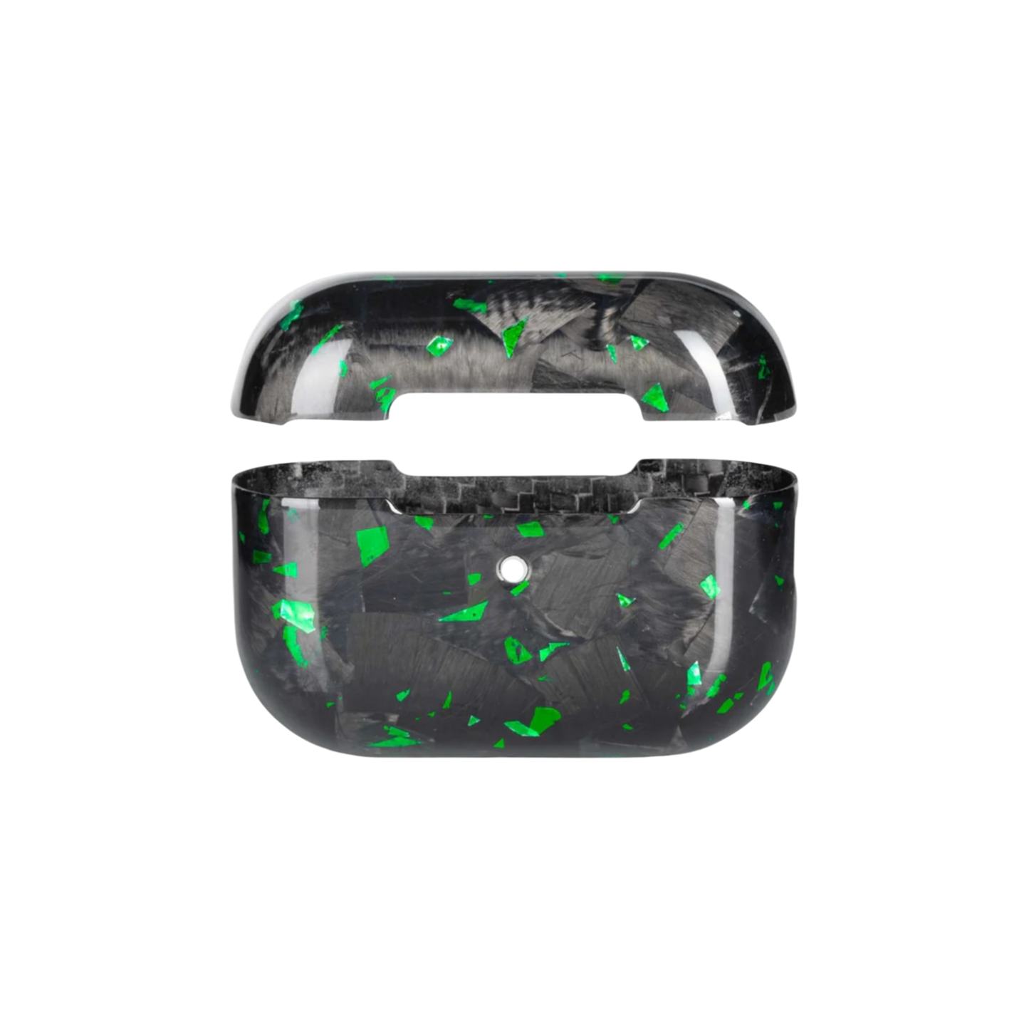 Forged Carbon AirPods Case - Emerald