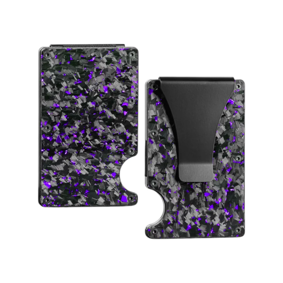 Forged Carbon Wallet | Amethyst
