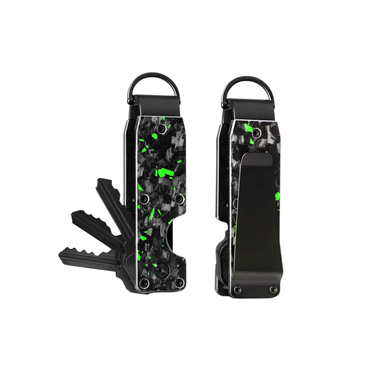 Forged Carbon Keycase | Emerald