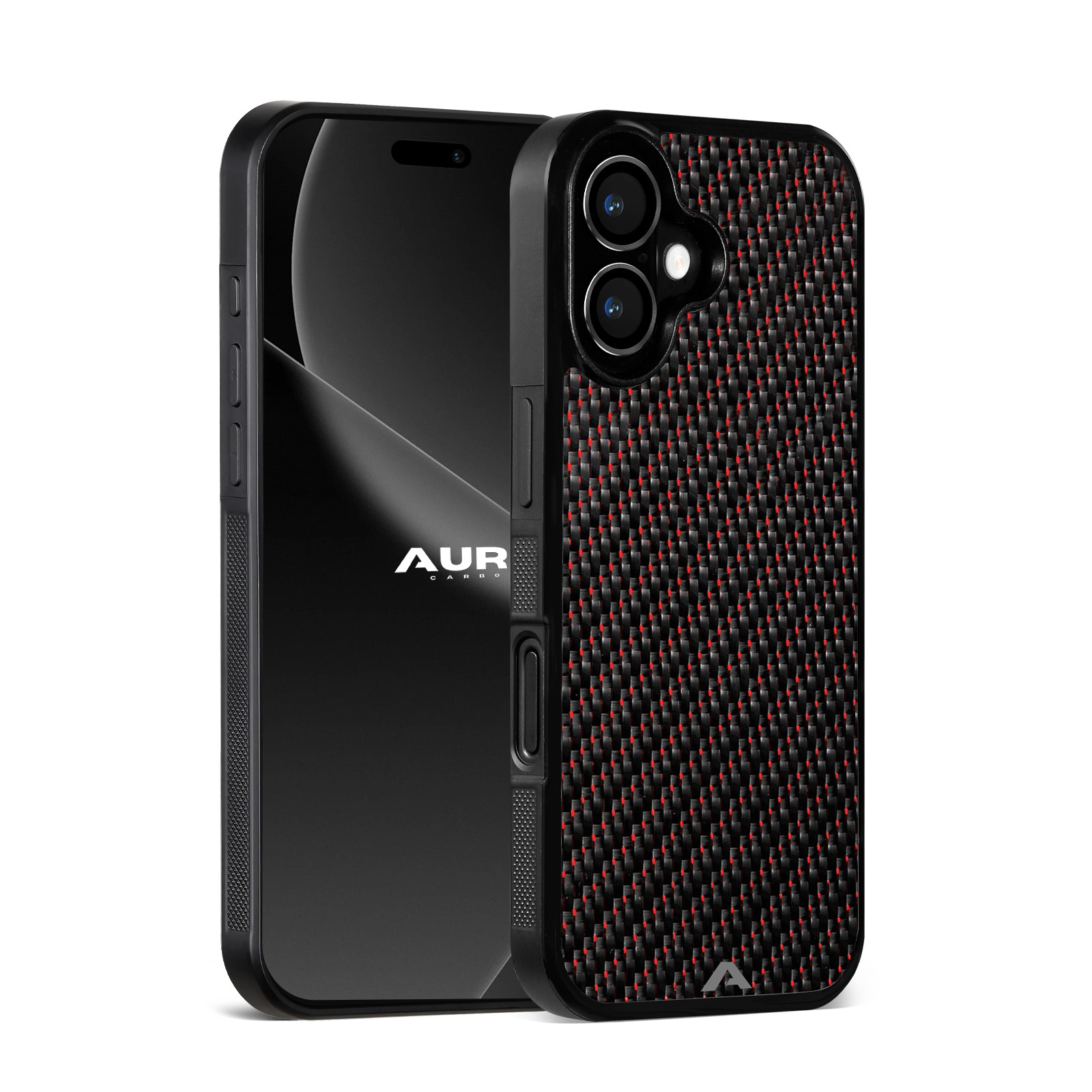 iPhone Carbon Fiber Case FLEX |MagSafe| Ruby