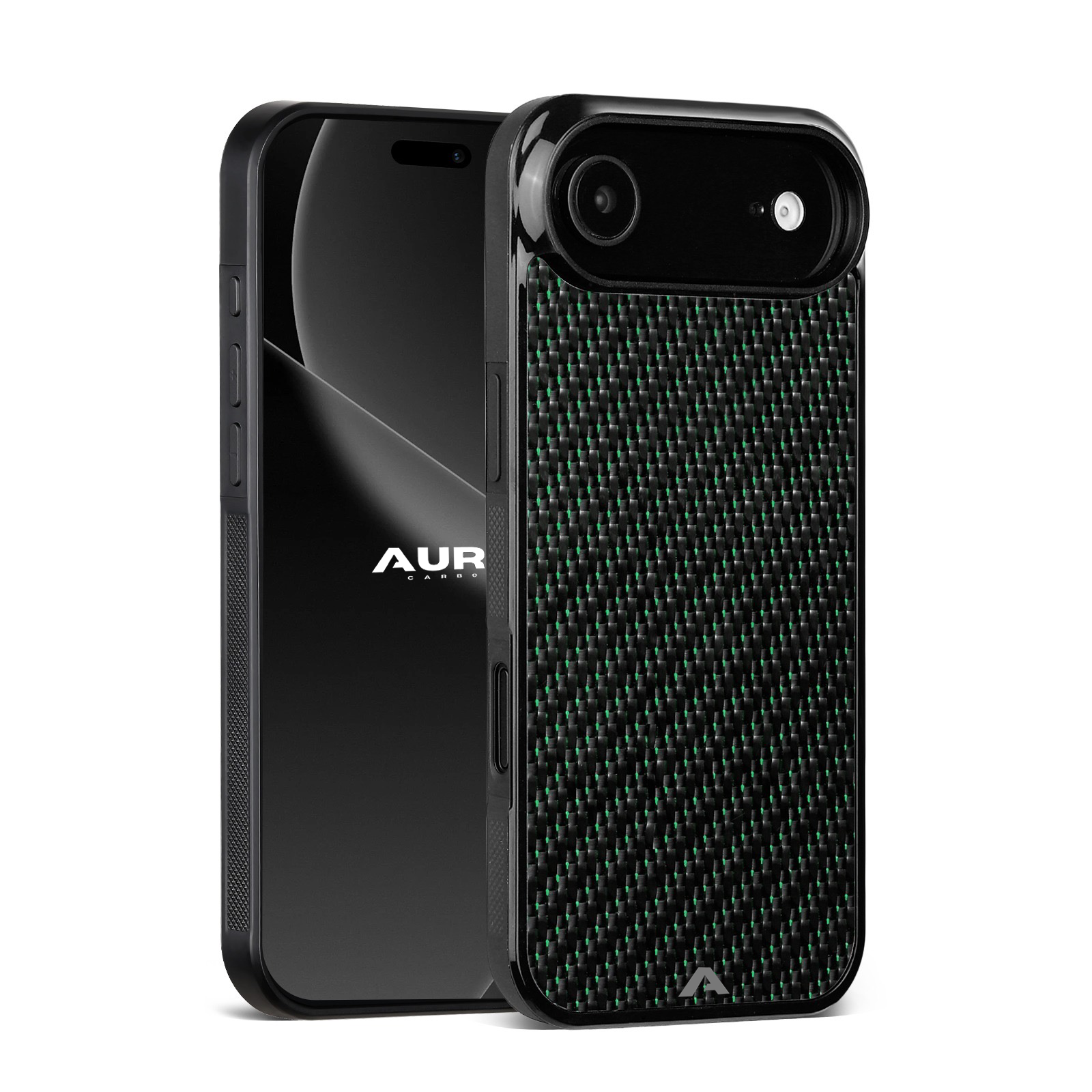 iPhone Carbon Fiber Case FLEX |MagSafe| Emerald