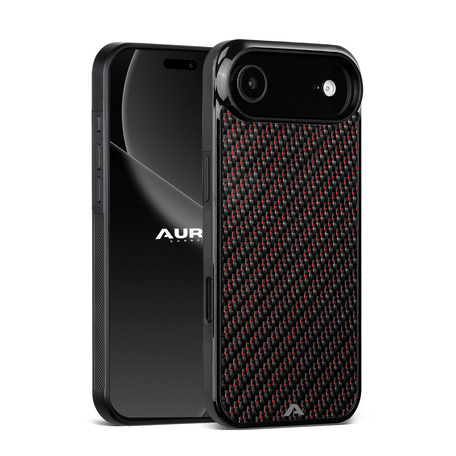 iPhone Carbon Fiber Case FLEX |MagSafe| Ruby