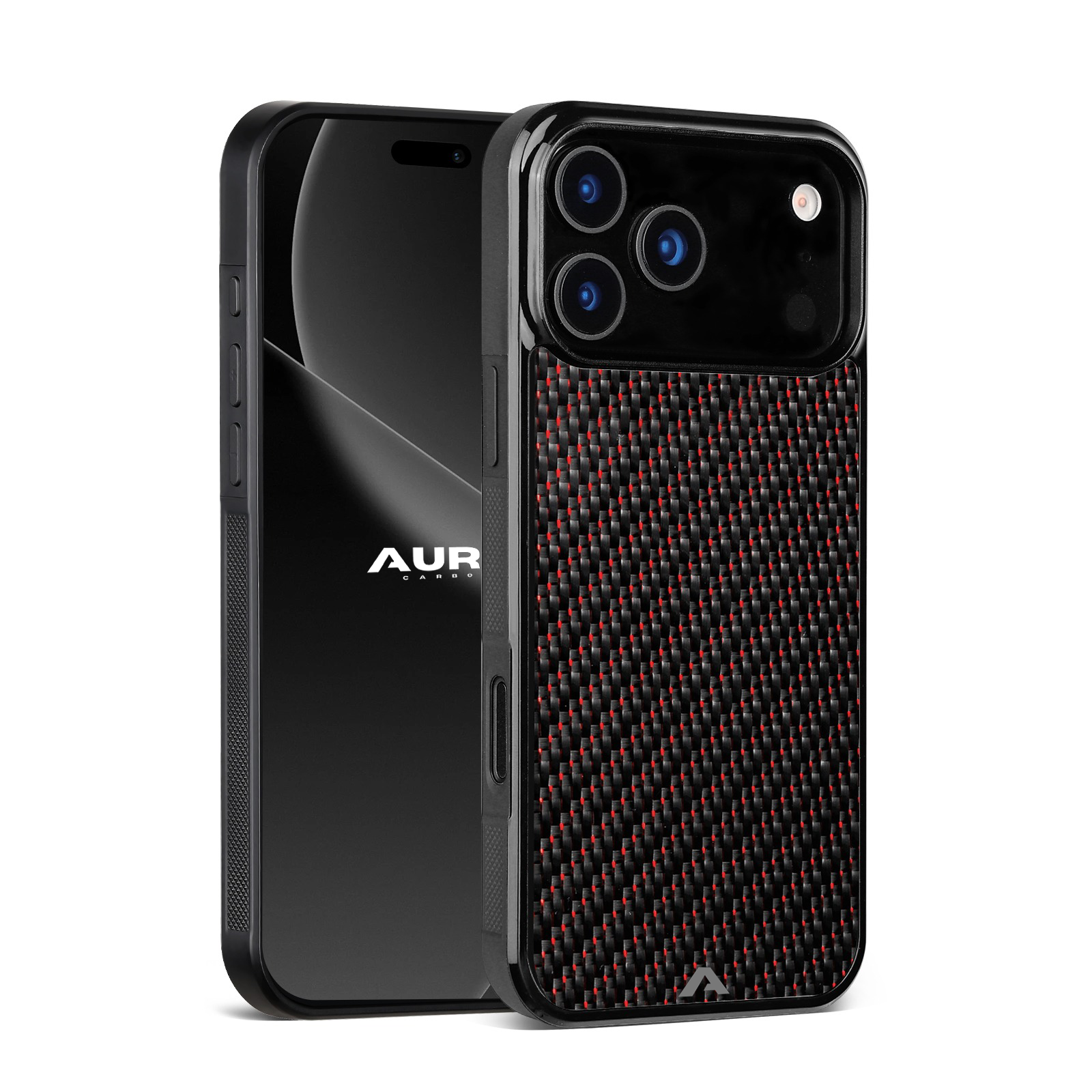 iPhone Carbon Fiber Case FLEX |MagSafe| Ruby