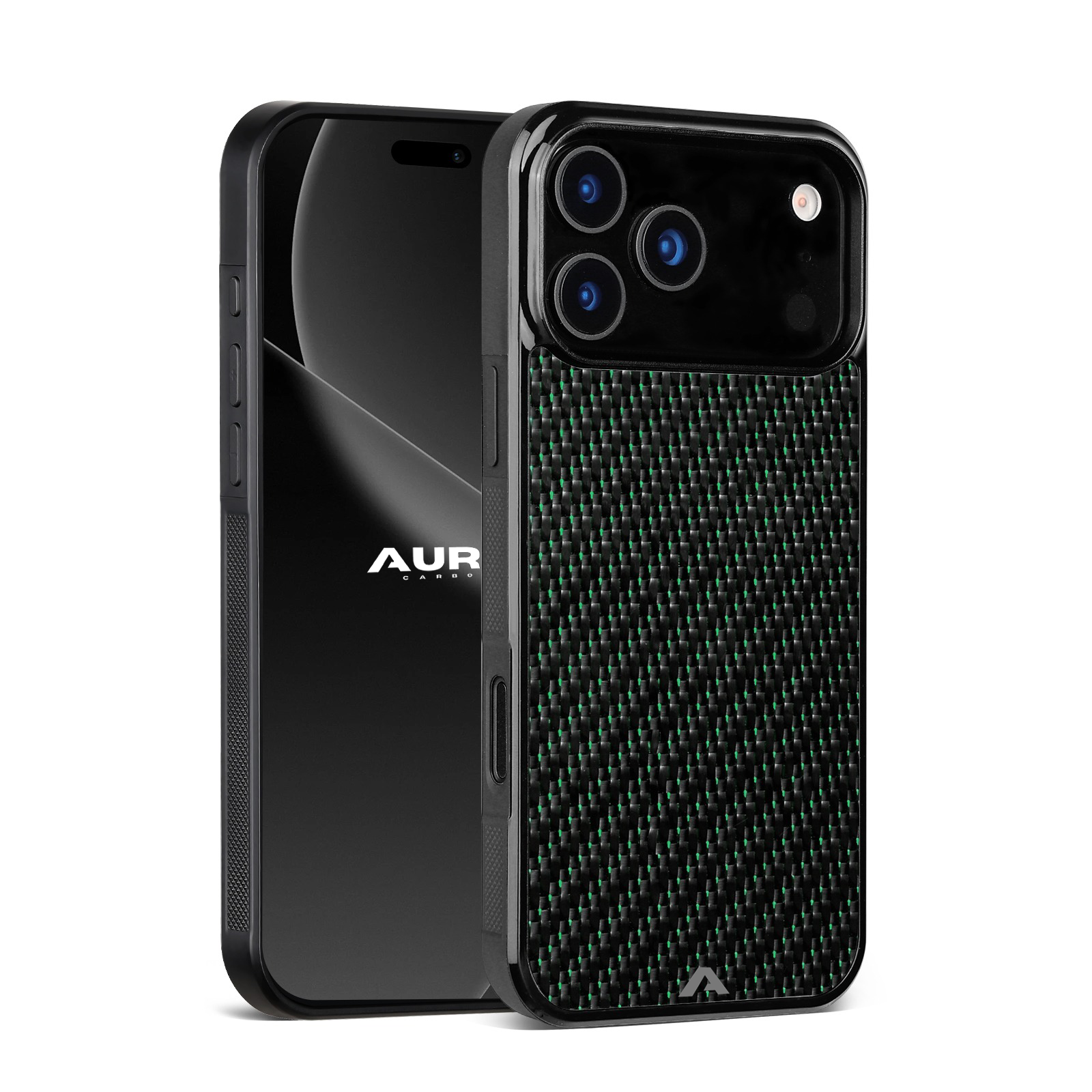 iPhone Carbon Fiber Case FLEX |MagSafe| Emerald