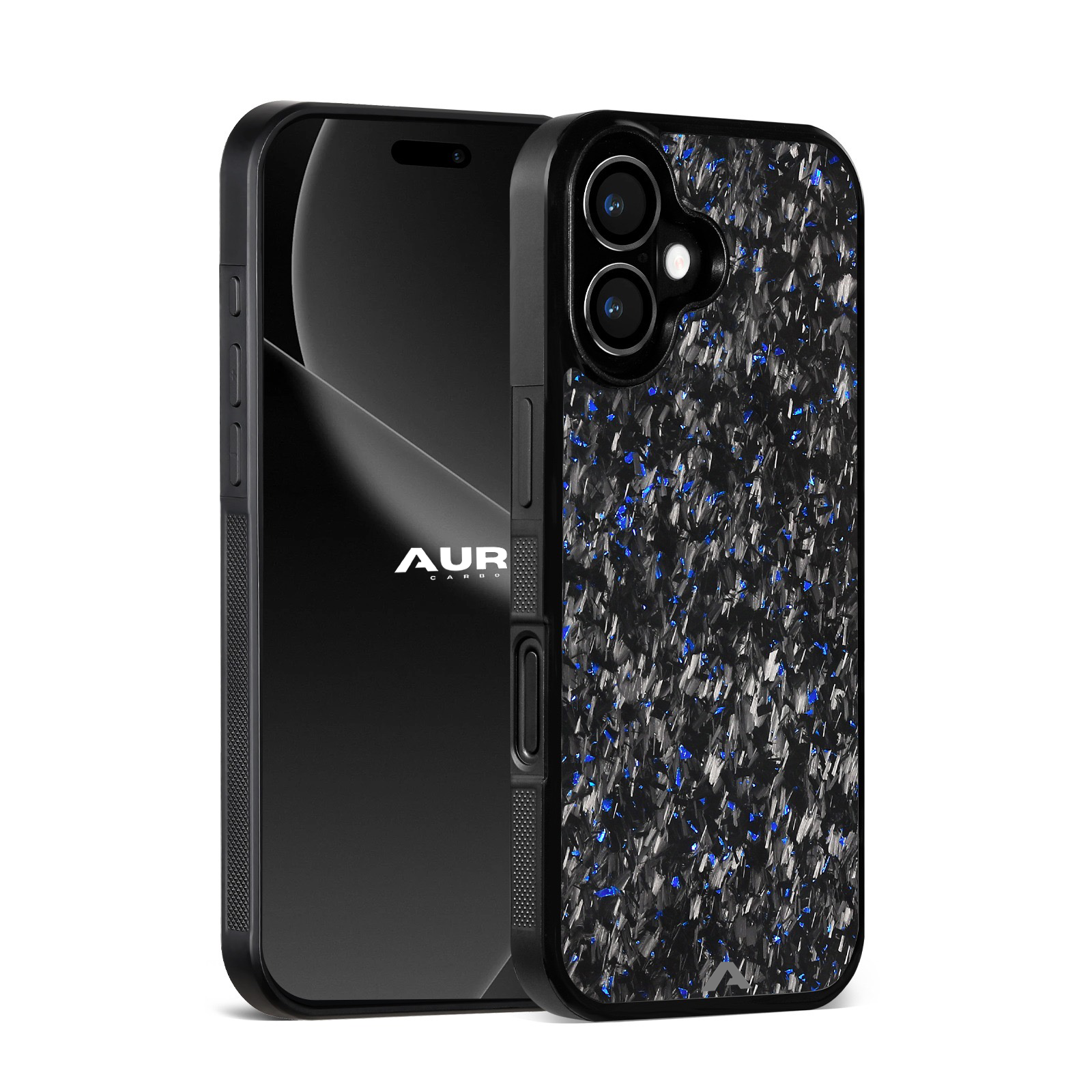 iPhone Small Forged Carbon Flakes Case FLEX |MagSafe| Sapphire