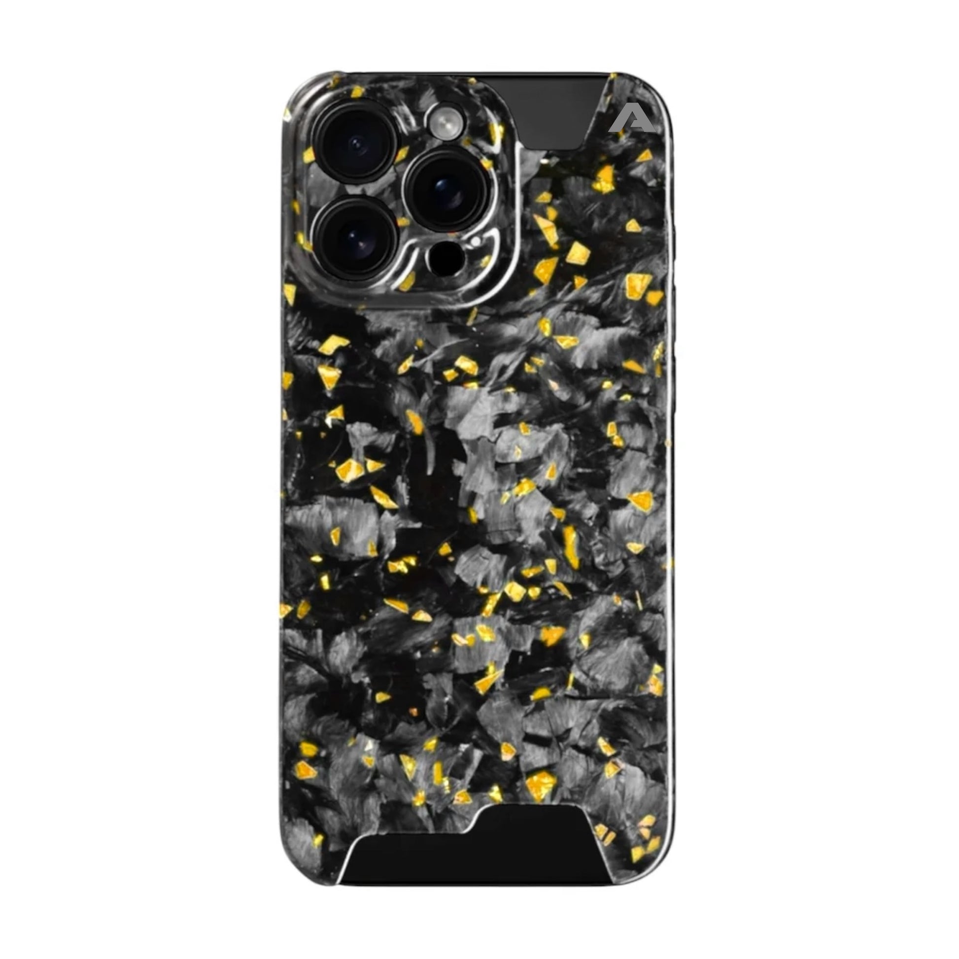 iPhone Forged Carbon Fiber Case NAKED | Gold