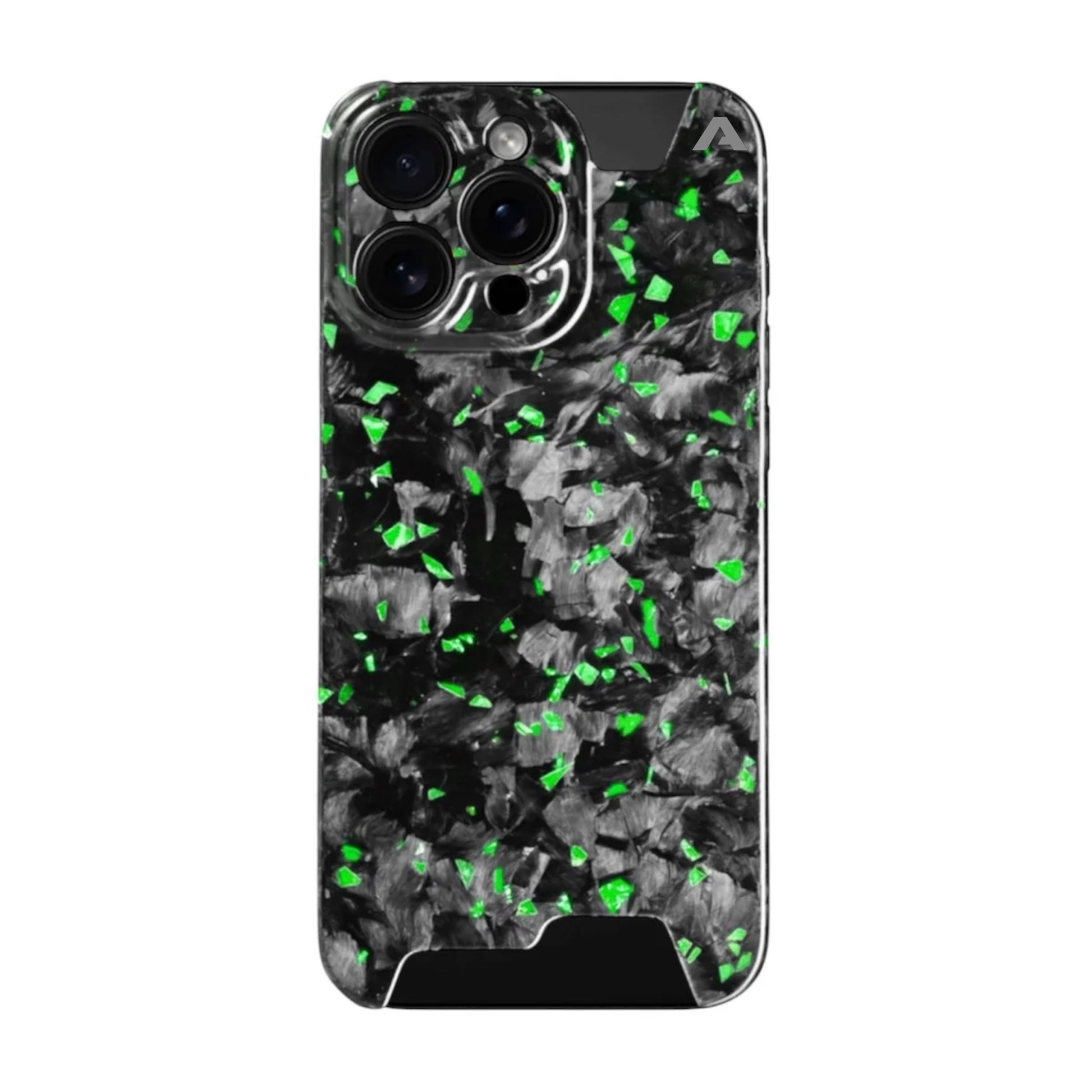 iPhone Forged Carbon Fiber Case NAKED | Emerald